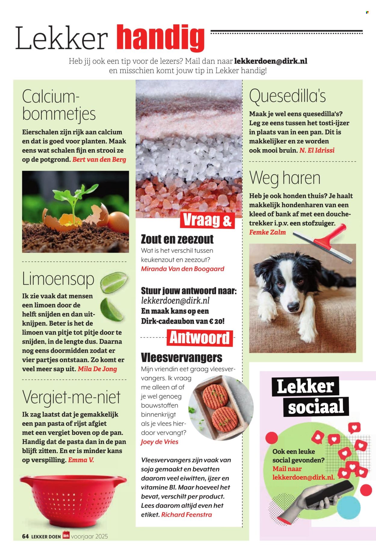 Dirk-aanbieding.