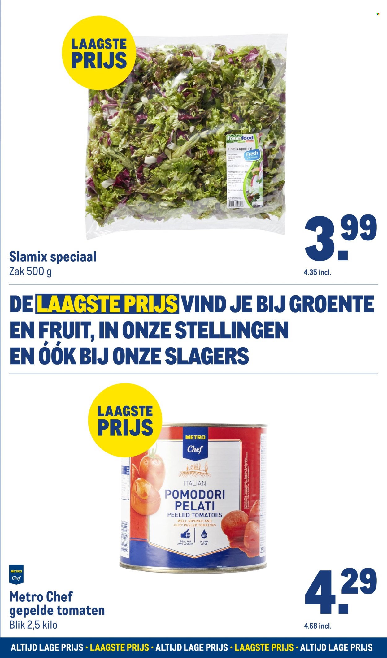 Makro-aanbieding.