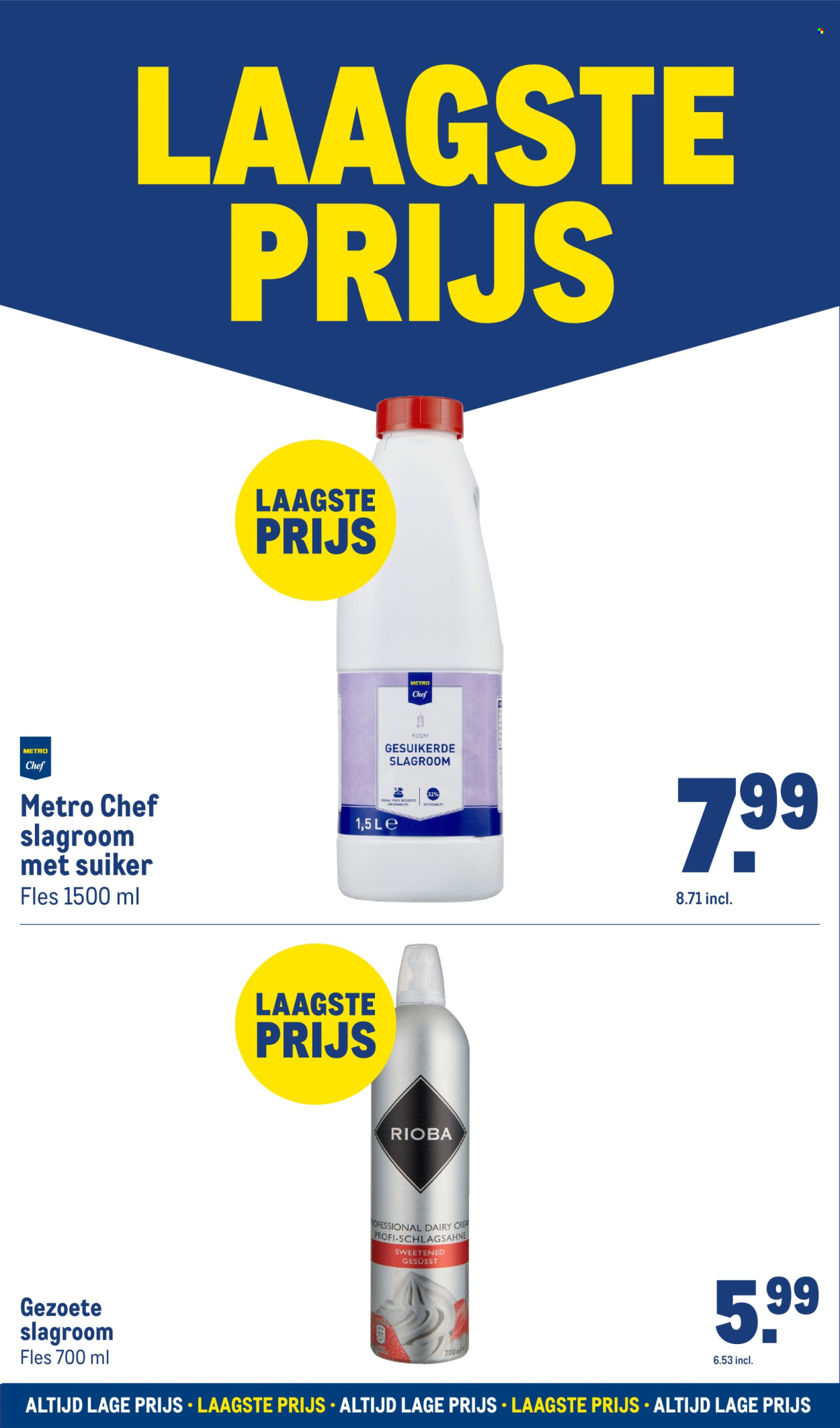 Makro-aanbieding.