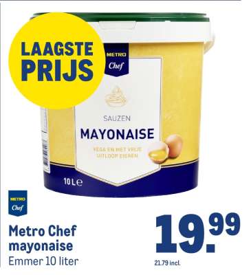 Metro Chef mayonnaise