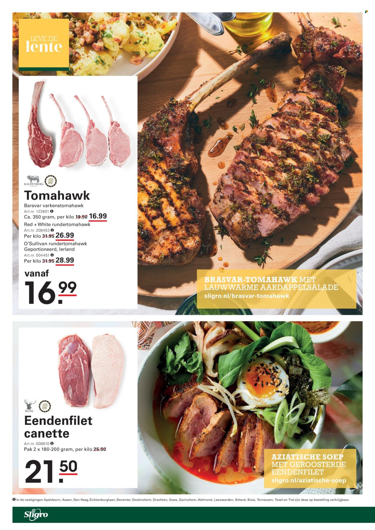 Sligro-aanbieding - 24.4.2025 - 12.5.2025.