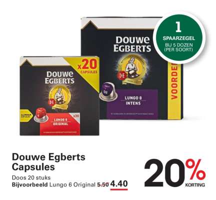Douwe Egberts capsules