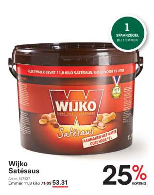 Wijko satésaus