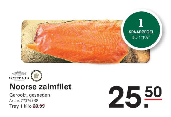 Noorse zalmfilet