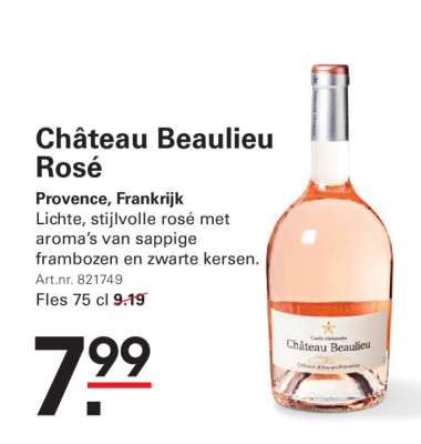 Château Beaulieu Rosé