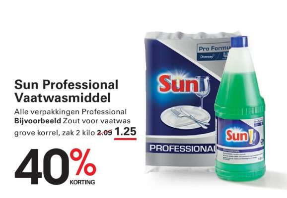Sun Professional Vaatwasmiddel