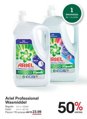 Ariel Professional wasmiddel