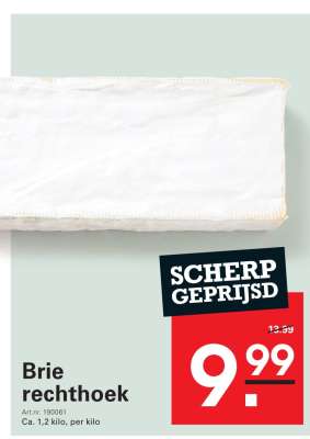 Brie rechthoek