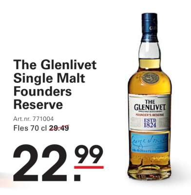 The Glenlivet Single Malt Founders Reserve