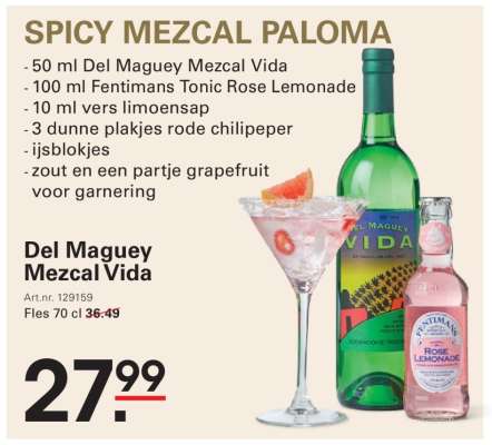 Del Maguey Mezcal Vida