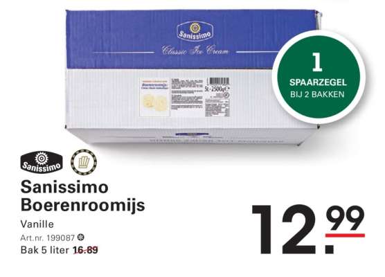 Sanissimo Boerenroomijs