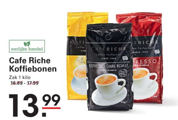 Cafe Riche Koffiebonen