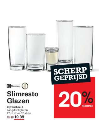 Slimresto Glazen