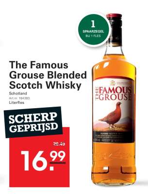 The Famous Grouse Blended Scotch Whisky