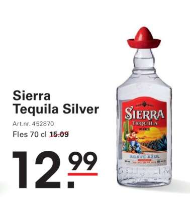 Sierra Tequila silver