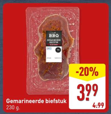 Gemarineerde biefstuk