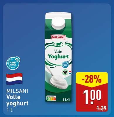 MILSANI Volle yoghurt