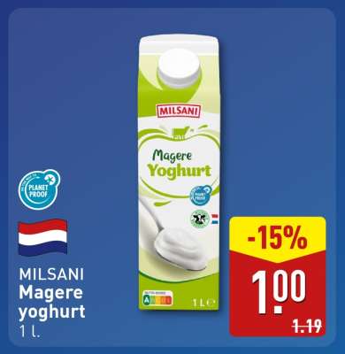MILSANI Magere yoghurt