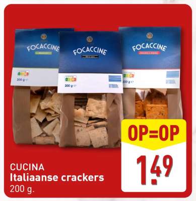 CUCINA Italiaanse crackers