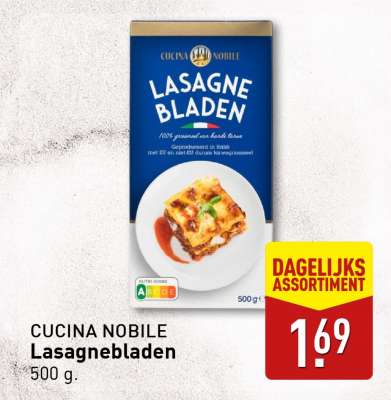 CUCINA NOBILE Lasagnebladen