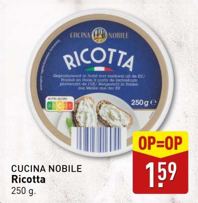 CUCINA NOBILE Ricotta