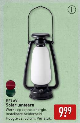 BELAVI Solar lantaarn