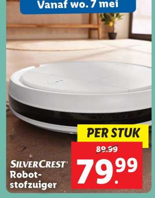 SILVERCREST Robotstofzuiger