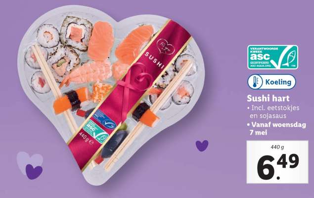 Sushi hart