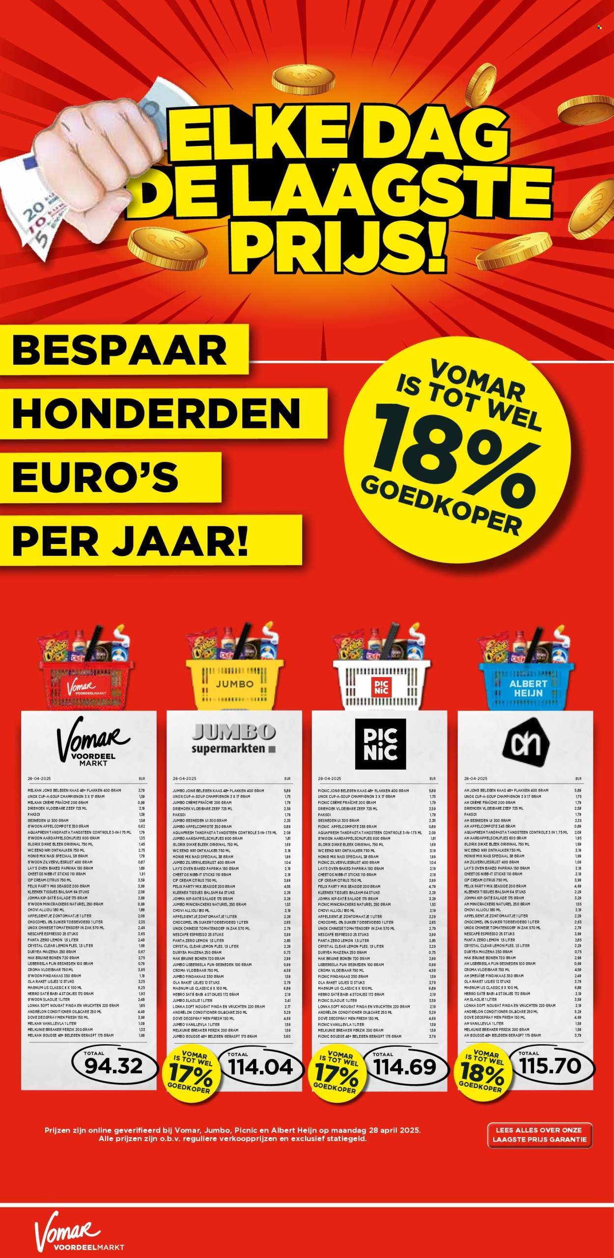 Vomar-aanbieding - 4.5.2025 - 10.5.2025.