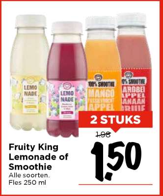 Fruity King Lemonade of Smoothie