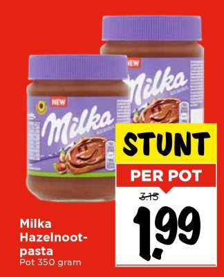 Milka Hazelnut Spread