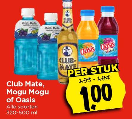 Club Mate, Mogu Mogu of Oasis