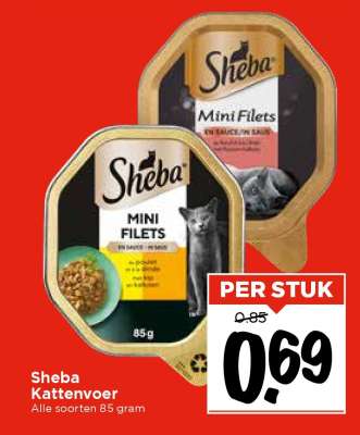 Sheba kattenvoer