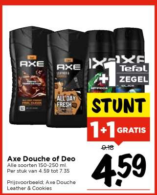 Axe Douche of Deo