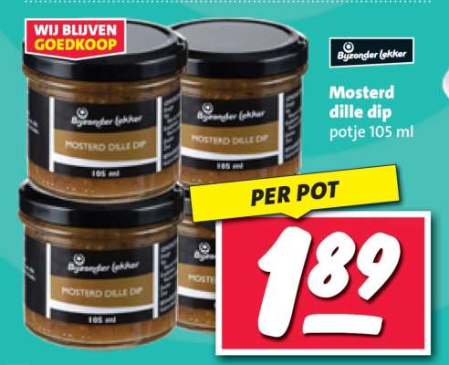 Mosterd dille dip