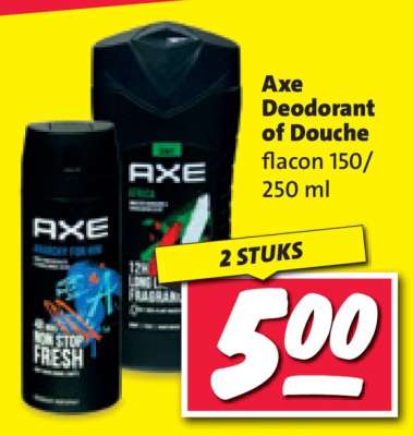 Axe Deodorant of Douche