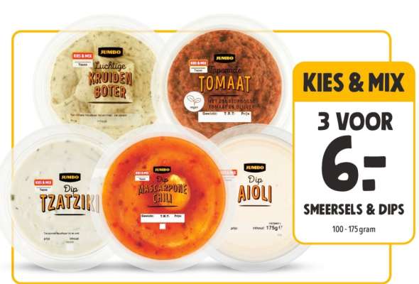 Kies & Mix Smeersels & Dips