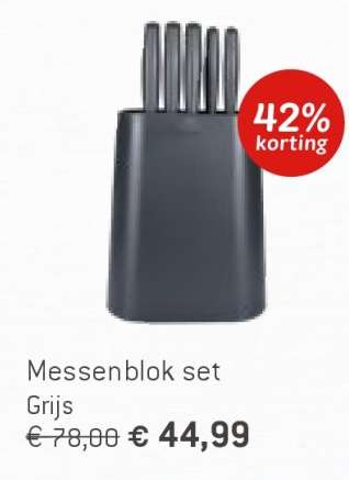 Messenblok set