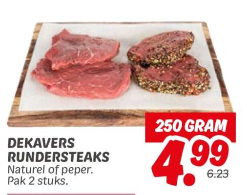 DEKAVERS RUNDERSTEAKS