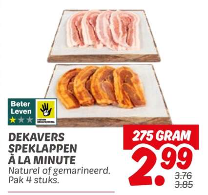 DEKAVERS SPEKLAPPEN À LA MINUTE