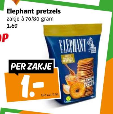 Elephant Pretzels