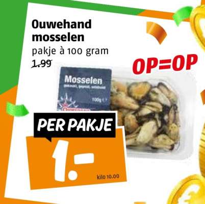 Ouwehand mosselen