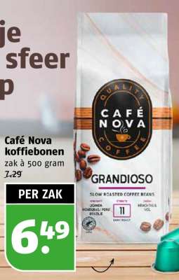 Café Nova koffiebonen