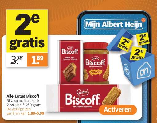Alle Lotus Biscoff
