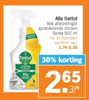 Alle Dettol