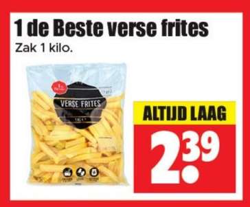 1 de Beste verse frites