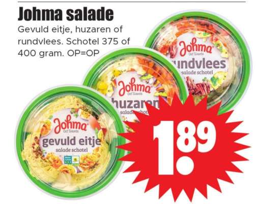Johma salade