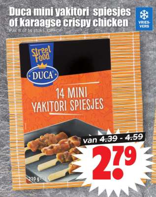 Duca mini yakitori spiesjes