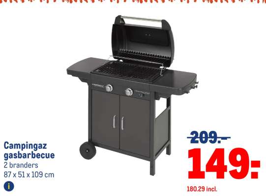 Campingaz gasbarbecue