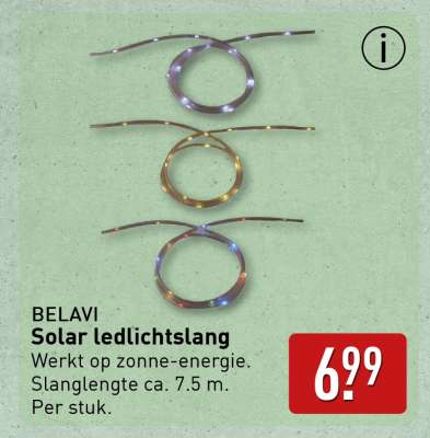 BELAVI Solar ledlichtslang